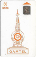 Gambia - Gamtel - Logo Orange, 60Units, SC4 AFNOR, Used - Gambia