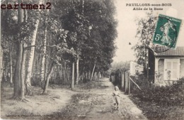 RARE CPA : LES PAVILLONS-SOUS-BOIS HAMEAU ALLEE DE LA BUSE 93 - Les Pavillons Sous Bois