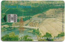 Ghana - Ghana Telecom - Akosombo Dam - 08.2001, 150U, 50.000ex, Used - Ghana