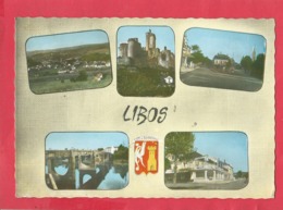 CPSM Grand Format -  Libos   -(Lot Et Garonne)- Multivues , Multivue - Libos