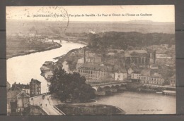 Sur Carte Postale MONTEREAU  Seine Et Marne    Oblit  Daguin (peche Chasse)sur 20 C Semeuse  1934 - 1906-38 Semeuse Con Cameo