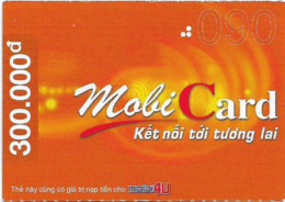 Vietnam - Mobi - MobiCard Orange, Prepaid 300,000₫, Exp. 31.12.2005, Used - Vietnam