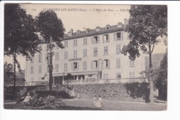 594 - ALLEVARD-LES-BAINS- L'Hôtel Du Parc - Allevard