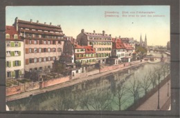 Sur Cartes Postales De  Strasbourg    10 C Semeuse Oblit  Tresor Et Postes 1919 - Oorlogszegels