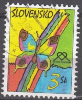 Slovensko 1998 Michel 311 O Cote (2009) 0.20 € Dessin D'enfant Emblème De L'orphelinat Cachet Rond - Usados