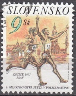 Slovensko 1997 Michel 288 O Cote (2009) 0.40 € Marathon De Košice Cachet Rond - Usados