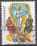 Slovensko 1999 Michel 340 O Cote (2009) 0.30 Euro Vincent Hložník La Transfiguration Cachet Rond - Usados