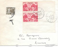 Lettre Taxe Agay Var - 1960-.... Briefe & Dokumente