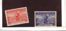 AUSTRALIE 1936 CABLE TELEPHONIQUE YVERT N°105/06 NEUF MNH**/MH* - Nuovi