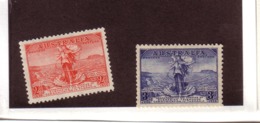 AUSTRALIE 1936 CABLE TELEPHONIQUE YVERT N°105/06 NEUF MNH**/MH* - Nuevos