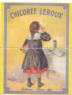 PETIT CALENDRIER De Poche - COLLECTION CHICOREE LEROUX - PUB - Grand Format : 1981-90