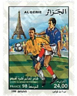 Ref. 48773 * MNH * - ALGERIA. 1998. FOOTBALL WORLD CUP. FRANCE-98 . COPA DEL MUNDO DE FUTBOL. FRANCIA-98 - Algeria (1962-...)