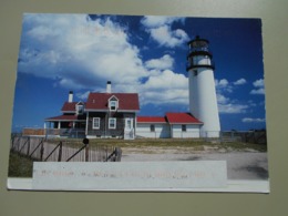 ETATS UNIS MA MASSACHUSETTS CAPE COD LIGHT THE HISTORIC LIGHTHOUSE WAS BUILT.. - Cape Cod