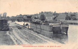 89-COULANGES-SUR-YONNE- LE QUAI DU PORT - Coulanges Sur Yonne