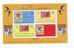 Salomon Bloc Feuillet N°2** Nouvelle Constitution - Solomon Islands (1978-...)