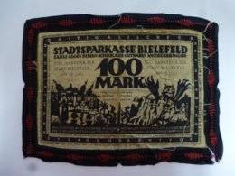 GERMANY 100 MARK 1921 BIELEFELD RED EDGE RARE - Sin Clasificación