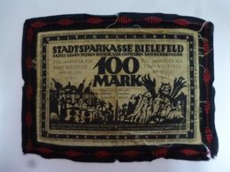 GERMANY 100 MARK 1921 BIELEFELD RED EDGE RARE - Non Classés