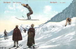 Ski-Sport Le Saut à Ski Der Sprung - Sport Invernali