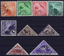 Russia  Touva Tuwo  Mi 49 - 57II Used Cancelled 1934 - Tuva