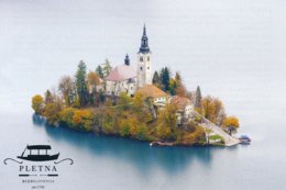 Slowenien Bled Fahrschein Schiff Zur Insel Mit Kirche Der Gottesmutter Auf Dem See - Europa