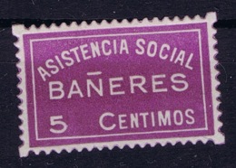 Spian : Asistencia Social Baneres - Spanish Civil War Labels