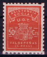 Spian : Asistencia Social Valdepenas - Spanish Civil War Labels