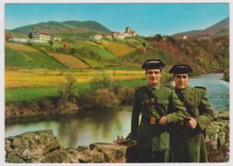 64 - Pays Basque - Les Douaniers Espagnols En Faction Sur La Bidassoa - BIRIATOU - Ed. LAVIELLE N° G. 3010 - 1973 - Biriatou