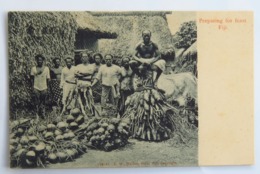 C. P. A. : FIDJI, FIJI : Preparing For Feast - Fidschi