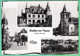 ORADOUR SUR VAYRES - CARTE MULTIVUES - CPSM GRAND FORMAT - Oradour Sur Vayres