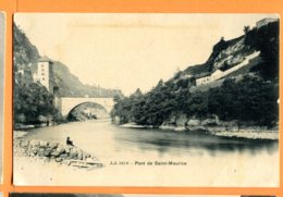 LAC019, Pont De Saint-Maurice, Rhône, 181, Précurseur, Non Circulée - Saint-Maurice