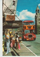 C.P. - PHOTO - VISITORS TO CORNING NEW YORK ARE TREATED TO A DOUBLE DECKER BUS RIDE TO THE CORNING GLASS CENTER THE ROCK - Transport