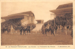 62-LE-TOUQUET- LES COURSES, LA PRESENTATION DES CHEVAUX - Le Touquet