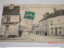 C.P.A.- Venette (60) - La Route De Clermont - Débit De Vins - Restaurant - 1916 - SUP (BI 46) - Venette