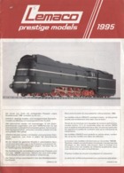Catalogue LEMACO Prestige Models 1995 Neuheiten Nm N HOm HO O I IIm - En Français Et Allemand - French