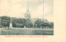 Singapour - St Andrews Cathedral (before 1904) - Singapore