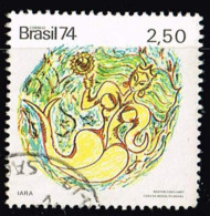 Brasilien 1974, Michel # 1424 O  Brazilian Folk Tales: Brazilian Legends - "Iara" - Other