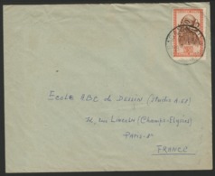 CONGO BELGE "BASANKUSU" Obl. Cachet à Date Sur N° 291A. Sur Enveloppe Pour La France. - Lettres & Documents