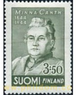 Ref. 103482 * MNH * - FINLAND. 1944. BIRTH CENTENARY OF MINNA CANTH . CENTENARIO DEL NACIMIENTO DE MINNA CANTH - Unused Stamps