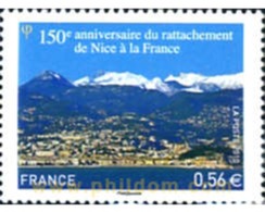 Ref. 252669 * MNH * - FRANCE. 2010. 150 ANIVERSARIO DE LA RATIFICACION DE NIZA A FRANCIA - Neufs