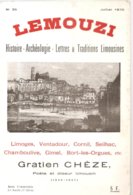 Revue LEMOUZI N°35 De Juillet 1970 Histoire, Archéologie, Lettres Et Traditions Limousines - Limousin