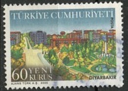 Turquie - Türkei - Turkey 2005 Y&T N°3193 - Michel N°3464 (o) - 60k Diyarbakir - Used Stamps