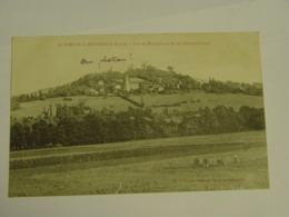 ISERE-BRESSIEUX-VUE DE BRESSIEU ET DE SES ILLUSTRES RUINES ED L CHARVAT - Bressieux