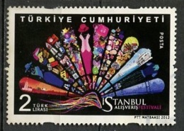 Turquie - Türkei - Turkey 2012 Y&T N°3625 - Michel N°3970 (o) - 2t Festival D'Istambul - Used Stamps