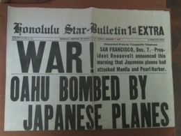 Honolulu Star-Bulletin 1st, 2nd & 3rd Extra December 7 1941 Pearl Harbor Reprint - Military/ War