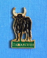 1 PIN'S //  ** TORO DE CAMARGUE ** . (ATLANTI'S) - Stierkampf