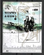 AA31-ARGENTINA ARGENTINIEN 2019 PFERDEN HORSES CHEVAUX  FAUNE FAUNA SOUVENIR SHEET,BLOC,NEUF MNH,POSTFRISCH - Blocks & Sheetlets