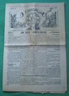 Viseu - Jornal O Trabalho Nº 185 De Abril De 1937 - Imprensa - Autres & Non Classés