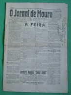 Moura - O Jornal De Moura Nº 216 De Setembro De 1925 - Imprensa. Beja. - Altri & Non Classificati