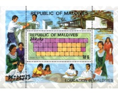 Ref. 340540 * MNH * - MALDIVES. 1982. EDUCATION . EDUCACION - Altri