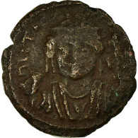 Monnaie, Maurice Tibère, Decanummium, 587-588, Antioche, TB+, Cuivre, Sear:536 - Byzantium